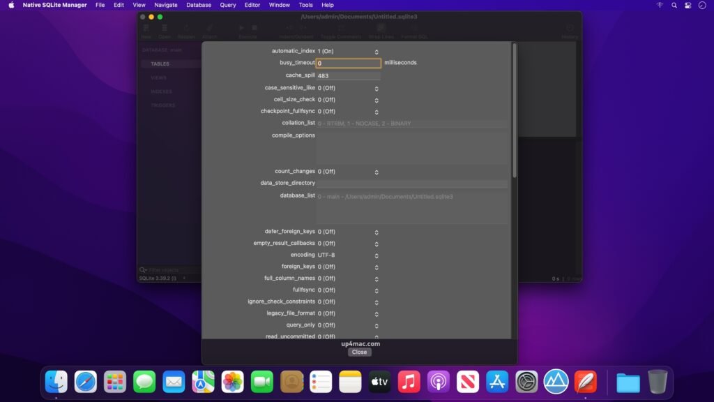 Native SQLite Manager 1.31.2 for MacOS