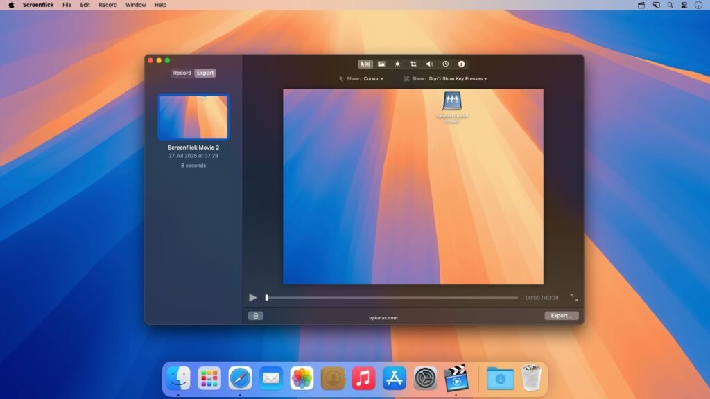 Screenflick 3.3.3 for MacOS