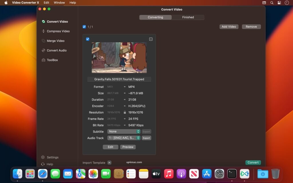 Video Converter X2 for Mac Download