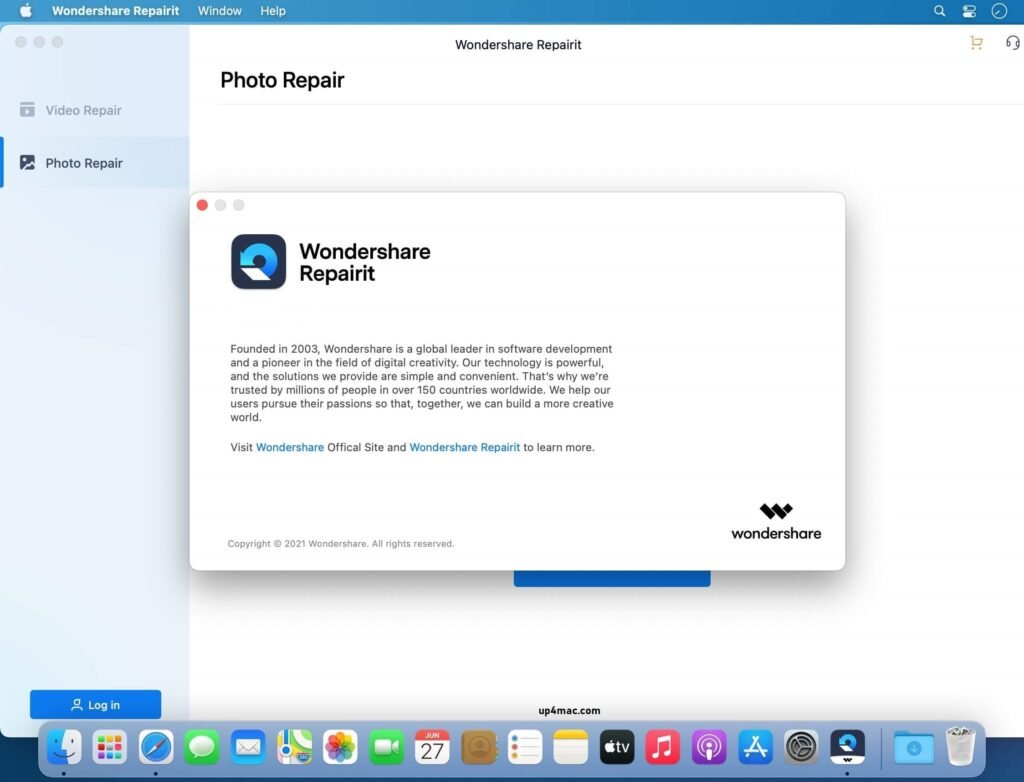 Wondershare Repairit 6.5.15.10 for MacOS Download