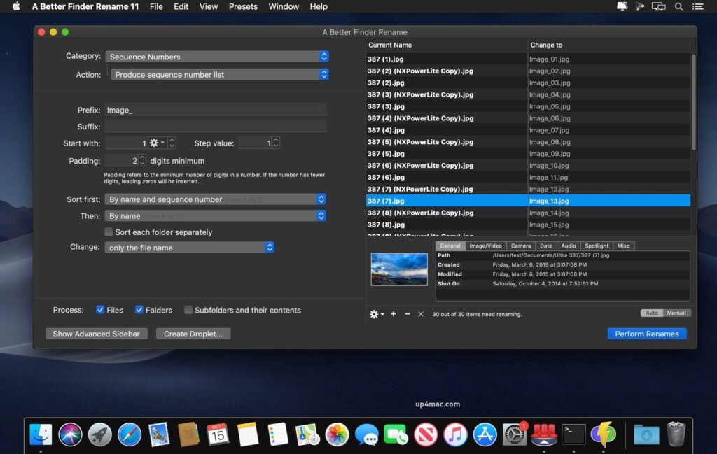 A Better Finder Rename 12.24 for MacOS