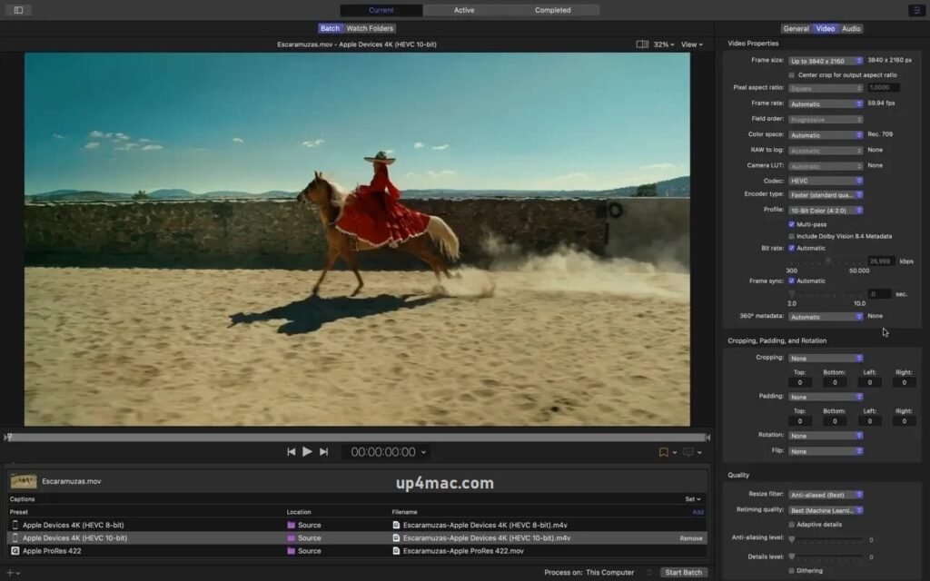 Compressor 5.0 for Mac