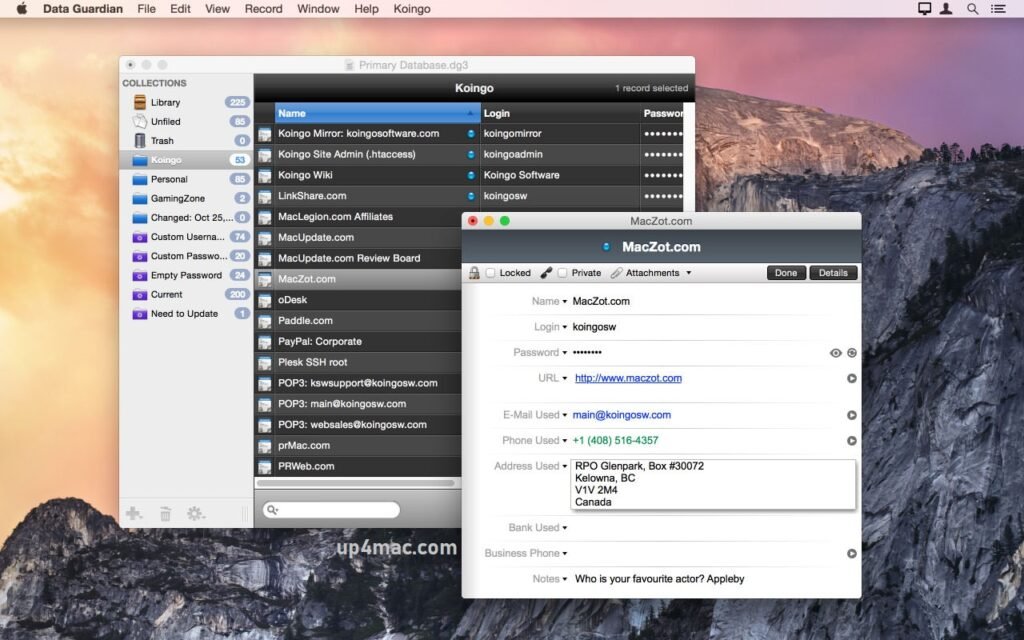 Data Guardian 7.9.1 for MacOS