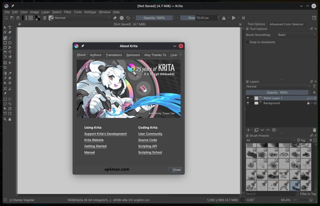 Krita Studio for MacOS Download