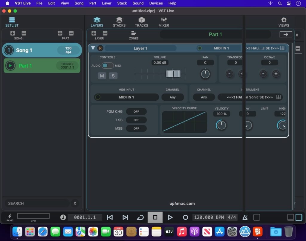 Steinberg VST Live Pro for Mac