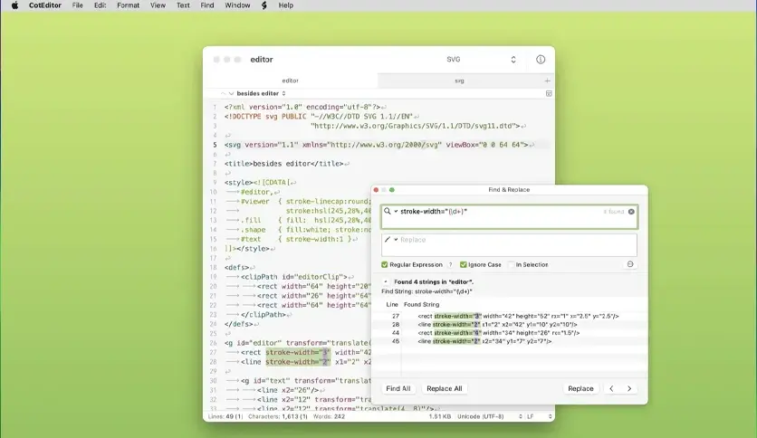 CotEditor 7.0.3 For MacOS
