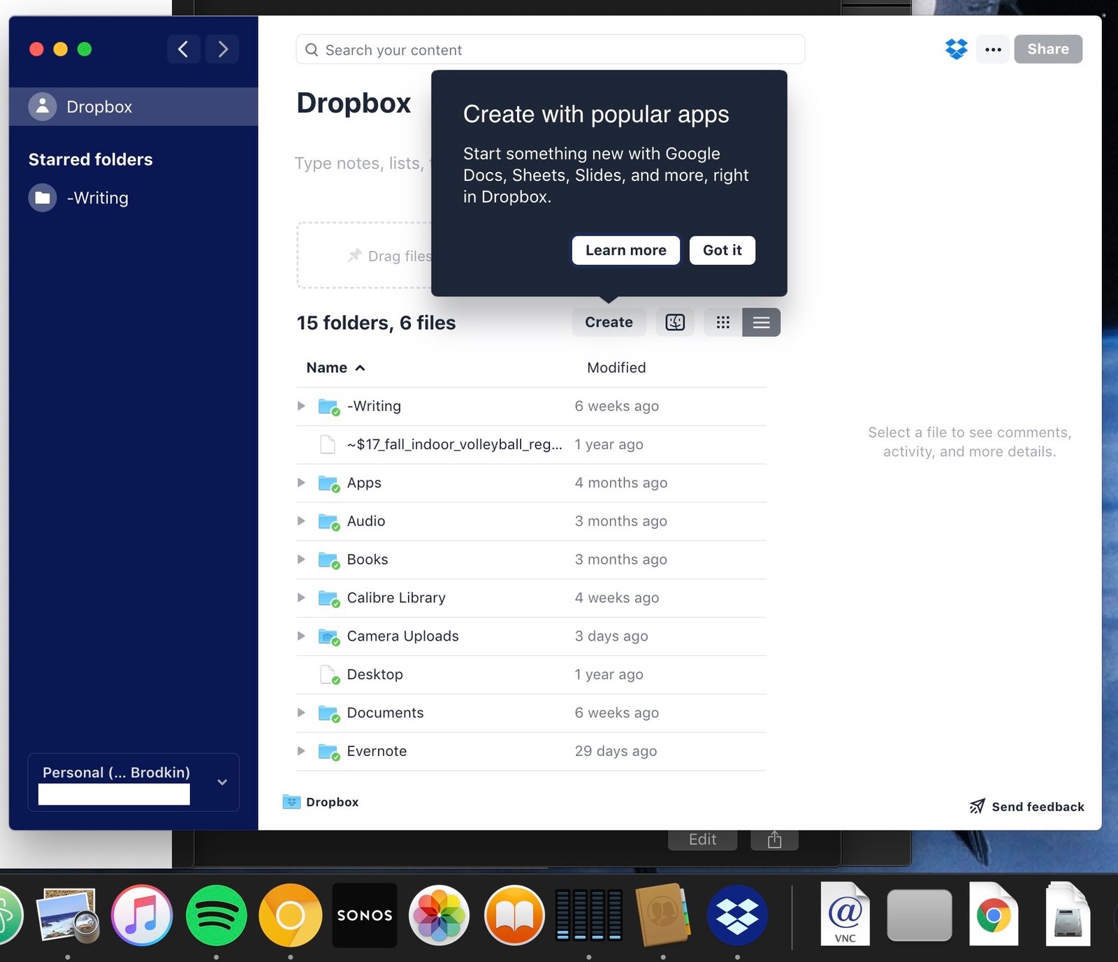Dropbox 252.4.3485 For MacOS