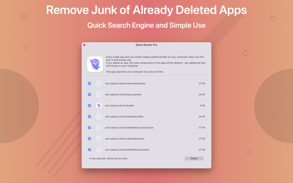 Ghost Buster Pro 5.0.3 For MacOS