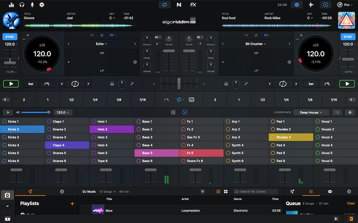 Algoriddim djay Pro AI 5.6.5 For MacOS
